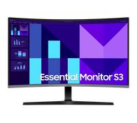 Samsung Écran PC Essential Monitor S39 32" FHD 100Hz Noir - LS32D392GAUXEN Noir