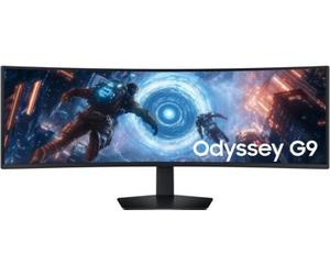 Samsung - Ecran Pc Gamer Odyssey G9 G91f 49" Incurvé 1000r Dqhd 144hz Va Hdr 600 Hdmi 2.1 Amd Freesync