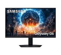 Samsung Écran Odyssey G6 - G60F 27'', 350Hz, Dalle IPS, QHD (2560 x 1440), 1ms (GTG), 1000:1, Inclinable, Orientable, Pivotable, Ajustable en hauteur, HDMI (2.1), Display Port (1.4), G-SYNC Compatible