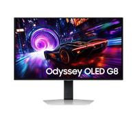 Samsung Écran PC Gaming 27" Odyssey OLED G8 G81SF 4K UHD 240Hz Argenté