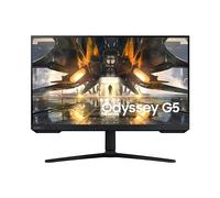 Samsung Ecran PC Odyssey G50A -27'' 165Hz, 1ms, Dalle IPS, Résolution WQHD 2560x1440, 2500:1, 300cd/m2, Compatible G-SYNC, AMD FreeSync Premium, Pied Ajustable,HDMI, DisplayPort