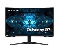 Samsung Ecran PC Odyssey G73T 27'' 240Hz, 1ms , Dalle VA, Résolution WQHD 2560x1440, 2500:1, Incurvé 1000R, 350 cd/m², FreeSyncPremium Pro, GSYNC Compatible Pied Ajustable, USB , DisplayPort
