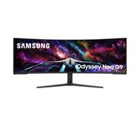 Samsung G95NC LED display 144,8 cm (57") 7680 x 2160 pixels Dual UHD Noir, Blanc