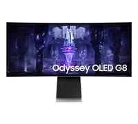 Samsung G85SB écran plat de PC 86,4 cm (34") 3440 x 1440 pixels UltraWide Quad HD OLED Argent