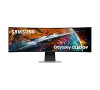Samsung G95SC écran plat de PC 124,5 cm (49") 5120 x 1440 pixels Dual QHD OLED Argent