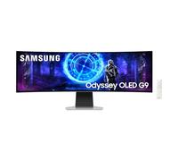 Samsung S49DG950SU écran plat de PC 124,5 cm (49") 5120 x 1440 pixels Dual QHD OLED Argent