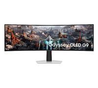 Samsung G93SC écran plat de PC 124,5 cm (49") 5120 x 1440 pixels Dual QHD OLED Argent