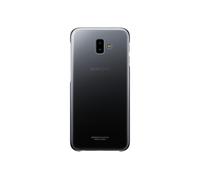 Samsung Coque Rigide pour Galaxy J6+ Noir/Transparente