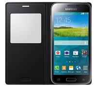 Samsung EF-CG800BB Etui à rabat en néoprène pour Samsung Galaxy S5 Mini Noir