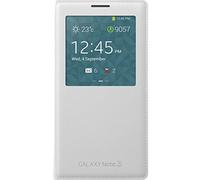 Samsung EF-CN900BW Clear Cover Etui avec Zone Transparente pour Samsung Galaxy Note 3 Blanc