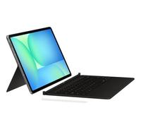 Samsung EF-DX625 Étui de Protection pour Tablette Galaxy Tab S10 FE+ avec Clavier QWERTZ et Bouton AI, étui en Deux Parties, Design Fin, Compartiment S Pen, Noir