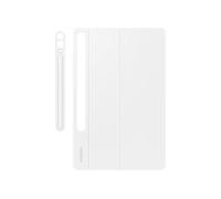 Samsung EF-DX825 Étui de Protection Fin en Deux Parties pour Galaxy Tab S10+, Tab S9+, Tab S9 FE+, avec Clavier QWERTZ et Bouton AI, étui Fin pour Tablette, Blanc