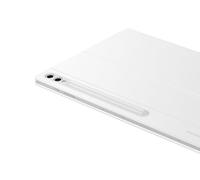 Samsung EF-DX925 Étui de Protection pour Tablette Galaxy Tab S10 Ultra | Tab S9 Ultra avec Clavier QWERTZ et Bouton AI - Étui de Tablette en Deux Parties - Design Fin - Compartiment S Pen - Blanc