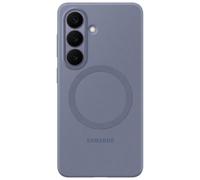 Samsung Coque Galaxy S26 magnétique en silicone Bleu Violet