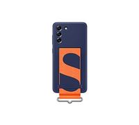Samsung Samsung Original Coque en silicone à sangle Galaxy S21 FE Navy