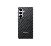 Samsung EF-KS947 Étui de Protection magnétique en Carbone pour Smartphone Galaxy S26+ avec Anneau magnétique pour la Fixation d'accessoires - Résistant aux Chocs - Fine et adhérente - Gris