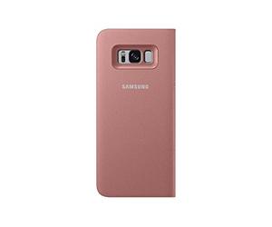 Samsung EF-NG955PPEGWW - Original Coque Étui LED View pour Galaxy S8+ (S8 Plus), Rose