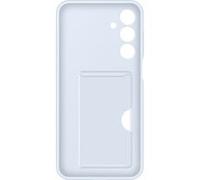 Coque de protection avec porte-carte intégré pour Samsung Galaxy A16 4G et 5G Bleu Polaire