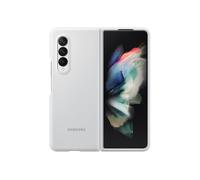 Samsung Coque Silicone lisse et élégante pour Galaxy Z Fold3 – Blanc
