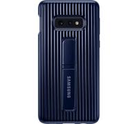 SAMSUNG EF-RG970CL - Coque renforcee fonction Stand Bleu Noir G S10e