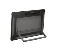 Coque arrière renforcée - Samsung - Galaxy Tab S9 Ultra - Noir - Résistance militaire - Fonction Stand