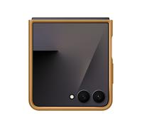 Samsung EF-VF766PAEGWW Housse Camel pour Galaxy Z Flip7 (6.9") - Coque Monochromatique Marron - Facile à Appliquer - Emballage Boîte