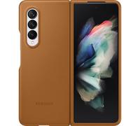 Coque Samsung Z Fold 3 Cuir marron clair