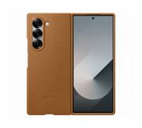 Samsung Eco-Leather Case Funda de Cuero Vegano Marrón Para Galaxy Z Fold6