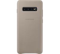 SAMSUNG EF-VG975LJ - Coque en cuir Gris G S10+