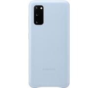 Samsung EF-VG980 Housse en cuir pour Galaxy S20|S20 5G, Bleu Ciel