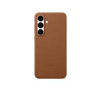 Samsung EF-VS731PAEGWW Coque Simili-Cuir Cannelle pour Galaxy S25 FE avec Doublure Micro Sergé, Résistance Poussière & Anti-Jaunissement
