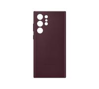 Samsung Coque en cuir Galaxy S22 Ultra - Burgundy