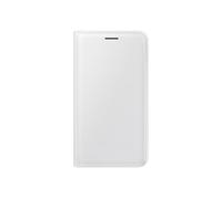 Coque et étui téléphone mobile Samsung ETUI FLIP WALLET BLANC POUR SAMSUNG GALAXY J1 2016