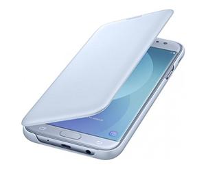 Samsung EF-WJ530 tui à rabat pour Samsung Galaxy J5 2017 Bleu Clair
