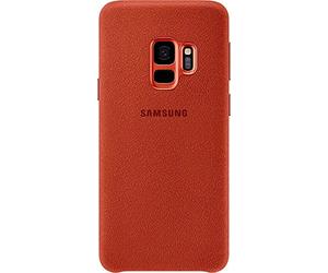 Samsung EF-XG960AREGWW Galaxy S9 Coque rigide Samsung EF-XG960AR en Alcantara rouge pour Galaxy S9
