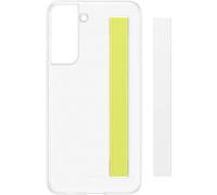SAMSUNG EF-XG990CW - Coque transparente avec lanière G S21FE Blanc
