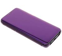 Coque Samsung Clear View Cover Stand S9 - Violet