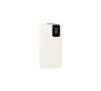Etui Smart View avec Porte Carte Samsung Galaxy S23+ 5G Beige Crème