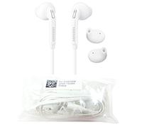 Samsung EG920 original écouteurs intra-auriculaires pour Samsung Galaxy S6 Edge SM-G925F, blanc (Bouchons d'oreille, fiche 3,5 mm, son stéréo)