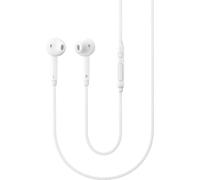 Samsung EG920 Premium Ecouteurs stéréo intra-auriculaires pour EO-EG920BW Galaxy S3 I9300-câble plat blanc