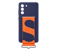 Galaxy S21Fe Coque Silicone avec lanière Navy SAMSUNG - EF-GG990TNEGWW