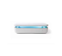 Samsung Electronics Qi Chargeur sans Fil et désinfectant UV - Boîte de stérilisation pour téléphone Portable avec Chargement sans Fil (Tue jusqu'à 99% des germes et bactéries sur Les téléphones et