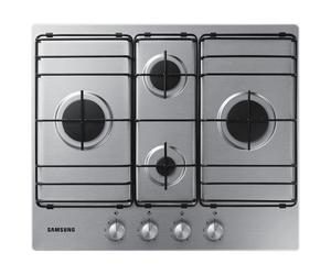 Samsung Elettrodomestici NA64H3110BS Plateau de cuisson à gaz de 60 cm, inox