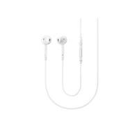 Samsung EO-EG920B - Écouteurs avec micro - intra-auriculaire - filaire - jack 3,5mm - blanc - pour Samsung Convoy 3, Rugby 4, S336; ATIV SE; Galaxy E5, Mega 2, Prevail LTE, S6, Stardust