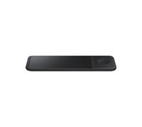 Samsung EP-P6300TBEGEU Chargeur Trio sans Fil Noir 9W USB pour Smartphone, Smartwatch, Casque - Qi - 9V/2.77A - 240x86x15.5mm