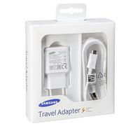 Samsung EP-TA20EWEUGWW Chargeur Secteur + Câble Micro USB pour Samsung Galaxy S6 , S6 edge