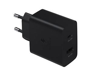 Samsung EP-TA220NBEGEU Chargeur 35 W Duo, USB, Noir Pour Apple iPhone SE