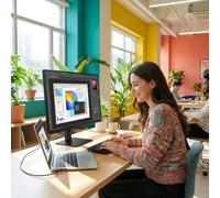 Samsung Écran PC S33GF 24'', Inclinable, FHD (1920x1080), 100Hz, VA, 5ms (GTG), 250cd/m², Contraste 3000 : 1, Mode Eye Saver et Anti-Scintillement, LS24F330EAUXEN