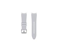 Samsung ET-SFR88SSEGEU Bande Argent Fluoroélastomère 24.4mm pour Galaxy Watch4/Watch4 Classic Résistant à la sueur