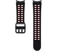 Samsung ET-SXR86 - Bracelet pour montre intelligente - Small/Medium - noir, rouge - pour Galaxy Watch4, Watch4 Classic G